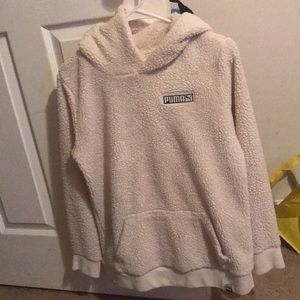 Big boys L (14-16) Puma Sherpa hoodie